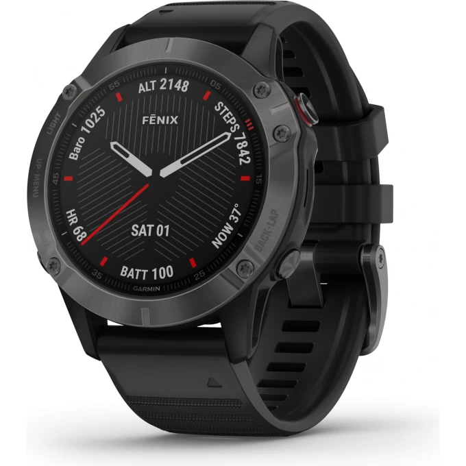 Часы GARMIN FENIX 6 PRO BLACK WITH BLACK BAND 010-02158-02 Часы GARMIN FENIX 6 PRO BLACK WITH BLACK BAND 010-02158-02