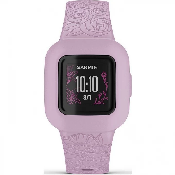Фитнес-браслет (трекер) GARMIN VIVOFIT JR 3 Lilac Floral 010-02441-01 Фитнес-браслет (трекер) GARMIN VIVOFIT JR 3 Lilac Floral 010-02441-01