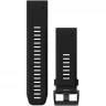 Ремешок для смарт часов GARMIN QUICKFIT 26MM BAND BLACK SILICONE 10145