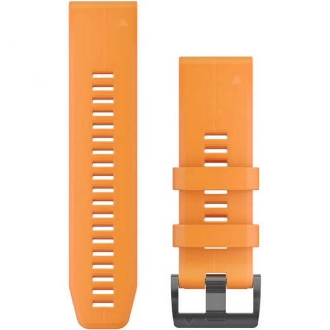 Ремешок для смарт часов GARMIN QUICKFIT 26MM BAND SOLAR FLARE ORANGE SILICONE 10149 Ремешок для смарт часов GARMIN QUICKFIT 26MM BAND SOLAR FLARE ORANGE SILICONE 10149