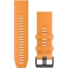 Ремешок для смарт часов GARMIN QUICKFIT 26MM BAND SOLAR FLARE ORANGE SILICONE 10149