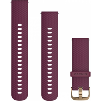 Ремешок GARMIN QUICK RELEASE BAND 20MM BERRY/LIGHT GOLD Ремешок GARMIN QUICK RELEASE BAND 20MM BERRY/LIGHT GOLD