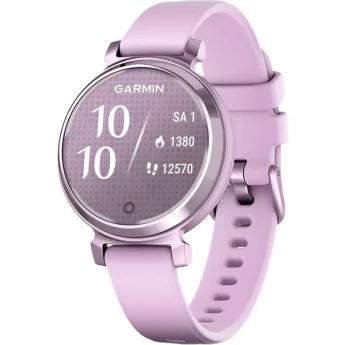 Смарт-часы GARMIN LILY 2, сиреневый металлик с сиреневым силиконовым ремешком