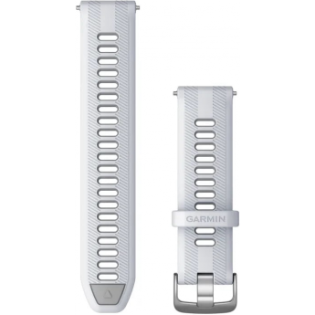 Сменный ремешок для часов GARMIN FORERUNNER 965 (22 мм), белый/серый