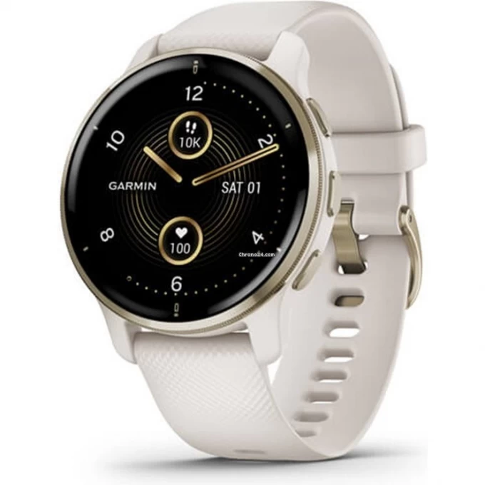 Спортивные смарт-часы GARMIN VENU 2 PLUS, 43 мм, белый 010-02496-12 Спортивные смарт-часы GARMIN VENU 2 PLUS, 43 мм, белый 010-02496-12