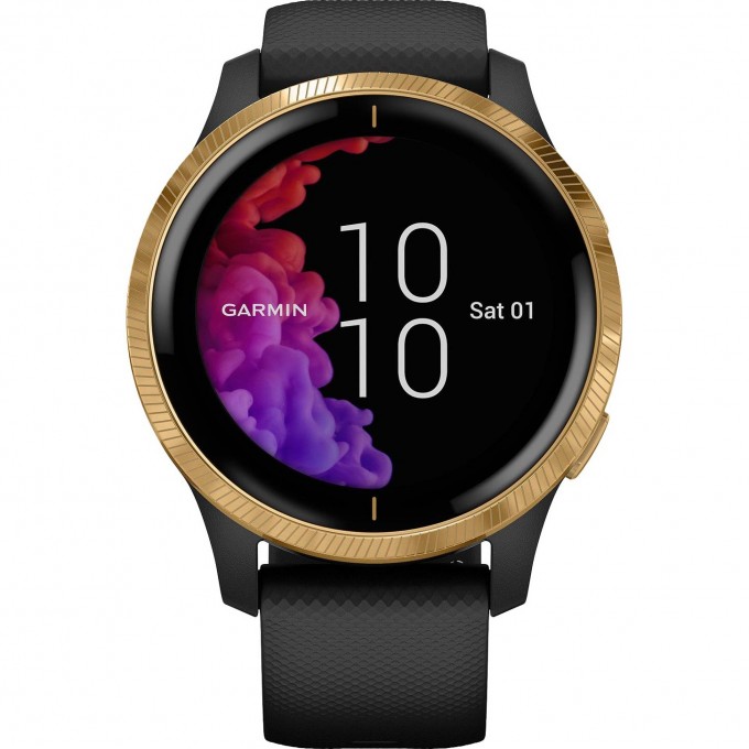 Умные часы GARMIN VENU BLACK/GOLD WI-FI GPS 010-02173-34 Умные часы GARMIN VENU BLACK/GOLD WI-FI GPS 010-02173-34